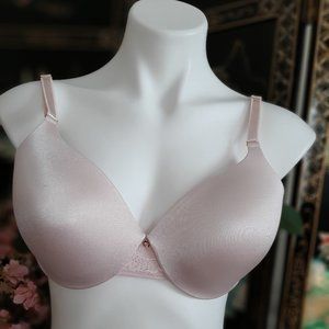 Soft Pink Warners Underwire Bra